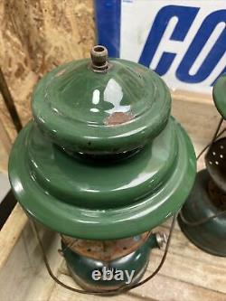 COLEMAN LANTERN MODEL 220E LOT OF (4) No Globes Tested All Work Great