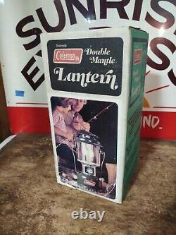 COLEMAN NOS DOUBLE MANTLE LANTERN MODEL 220J Sealed Box UNFIRED Brand New