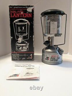 COLEMAN PEAK 1 Dual Fuel Camp/Hike Lantern Model 229-700 withBox, Instructions