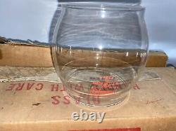 COLEMAN RED LETTER PYREX GLASS GLOBE FOR 200,201 vintage LANTERN CASE LOT OF 5