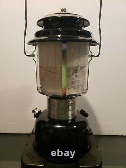 COLEMAN SPECIAL EDITION Black Powerhouse Lantern With Case Vintage NEW