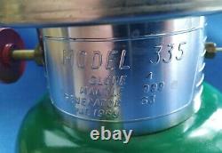 COLEMAN SPORTLITE 335 Lantern Canada January 1972 UNFIRED ALL ORIGINAL MINT