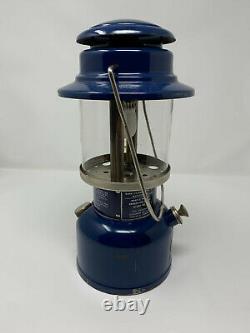 Canadian Blue Coleman 321 Lantern July 1977