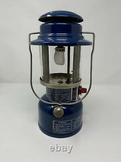 Canadian Blue Coleman 321 Lantern July 1977