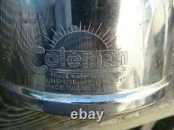 Canadian Coleman lantern model 236 date code 7 / 52 sea foam vent
