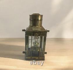 Cargo Light Brass Lantern Great Britain 1939