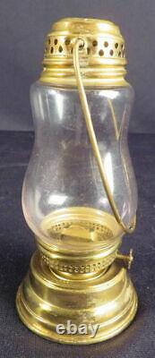 Circa 1900 Fancy Brass Skater's Kerosene Oil Lantern with Bail Handle S-2 Page 39