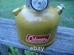 Coleman 200A Gold Bond Lantern Vent dated 11 71 Free Shipping