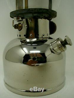 Coleman 200 Lantern Chrome 4/52 With Box SELLING AS IS & UNTESTED