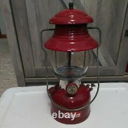 Coleman 200a Burgundy Lantern