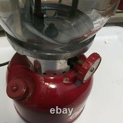 Coleman 200a Burgundy Lantern