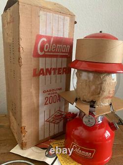 Coleman 200a lantern New in Box (7/59)