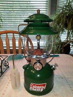 Coleman 201 Kerosene Lantern 9/84