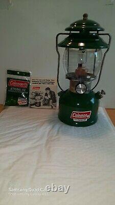 Coleman 201 Kerosene Lantern 9/84