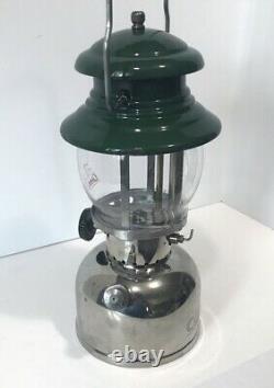 Coleman 202'The Professional' Dated 7/61 Rare Nickel Vintage Lantern 1961