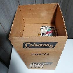 Coleman 228H Gold Bond Lantern Dated 73 with Original Box & Factory Paperwork! NR