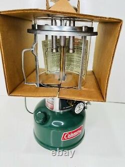 Coleman Double Mantle Lantern Model 220Jv 195 1975 New Never Fired