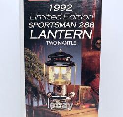 Coleman Lantern 1992 Limited Edition SPORTSMAN 288 Bass Rare