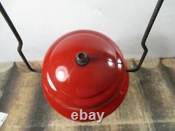 Coleman Lantern 200 Chrome & Red Dated 8 58 No Reserve