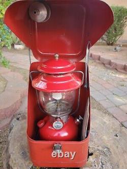 Coleman Lantern 200a WithRed Case