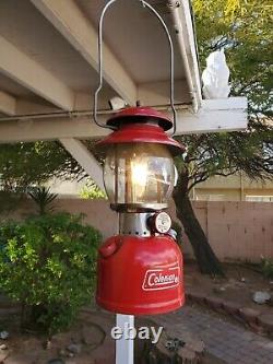 Coleman Lantern 200a WithRed Case