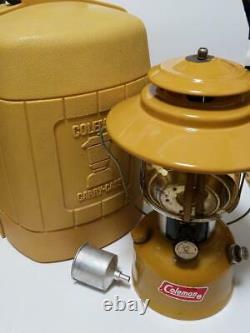 Coleman Lantern Gold Bond 228h oil fuel may1973 Vintage rare camping