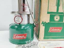 Coleman Lantern Green Model 335 Dated 12-71 December 1971 Box Near Mint Colex