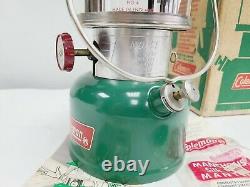 Coleman Lantern Green Model 335 Dated 12-71 December 1971 Box Near Mint Colex