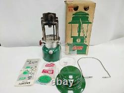 Coleman Lantern Green Model 335 Dated 12-71 December 1971 Box Near Mint Colex