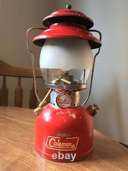 Coleman Lantern Model 200A. Kerosene Conversion. Tested. 201. Dec 1964. Striker