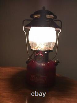 Coleman Lantern Model 200A. Kerosene Conversion. Tested. 201. Dec 1964. Striker