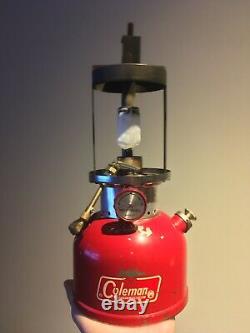 Coleman Lantern Model 200A. Kerosene Conversion. Tested. 201. Dec 1964. Striker