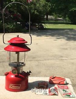 Coleman Model 200A Cherry Red Lantern 1 70