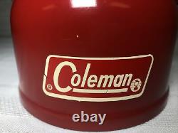 Coleman Model 200A Cherry Red Lantern Sunshine Of The Night