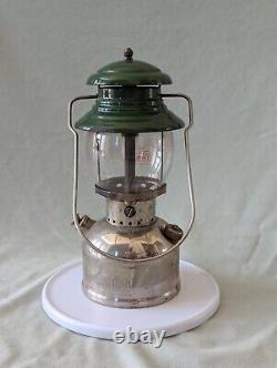 Coleman Model 202 Single Mantel Lantern The Sunshine Of The Night Green Vintage