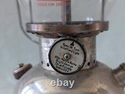Coleman Model 202 Single Mantel Lantern The Sunshine Of The Night Green Vintage