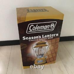 Coleman Seasons Lantern 2020 limited edition mustard color outdoor rare
