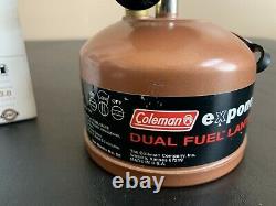 Coleman Single Mantle Dual Fuel Lantern 2292006Original Box and Instructions