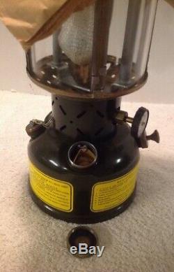 Coleman Vintage US Military Gas Lantern 1975 New In Box, Never Fired NOS NICE
