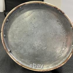 Coleman Vintage lantern Brass Tank Red Handle