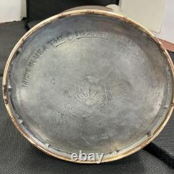 Coleman Vintage lantern Brass Tank Red Handle