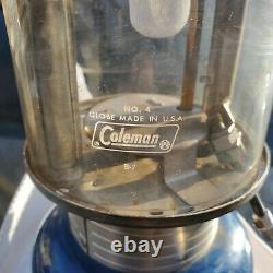 Coleman lantern 331 blue RARE