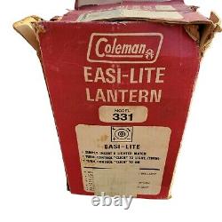 Coleman lantern 331 blue RARE