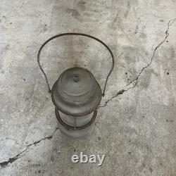 Coleman quick lite oil Lamp Co. Pyrex lantern vintage antique 6D1