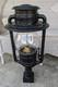 Ct Ham No. 9 Globe Street Tubular Lamp Lantern Complete With Cast Globe