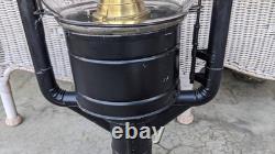 Ct Ham No. 9 Globe Street Tubular Lamp Lantern Complete With Cast Globe