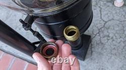 Ct Ham No. 9 Globe Street Tubular Lamp Lantern Complete With Cast Globe