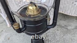 Ct Ham No. 9 Globe Street Tubular Lamp Lantern Complete With Cast Globe