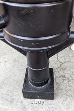 Ct Ham No. 9 Globe Street Tubular Lamp Lantern Complete With Cast Globe