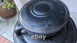 Ct Ham No. 9 Globe Street Tubular Lamp Lantern Complete With Cast Globe